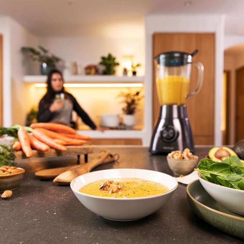 Cecotec Power Black Titanium 1800 Go 1,8 L Mélangeur de table 1800 W Noir