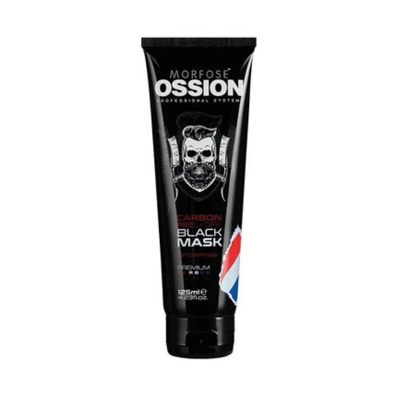 Morfose Ossion Premium Barber Peel Off Black Face Mask 125ml