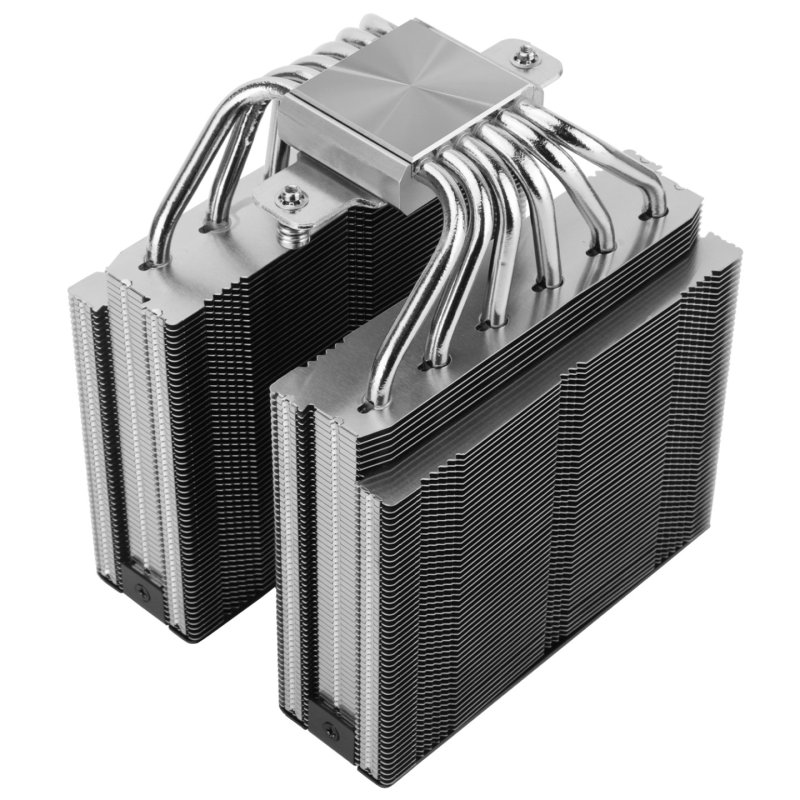 Thermalright Royal pretor 130 Processor Heatsink/Radiator 13 cm Black, Silver