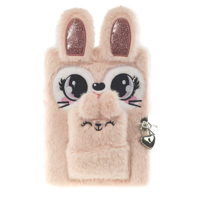 Tinka - Diary Plush Bunny w/Mini Notebook