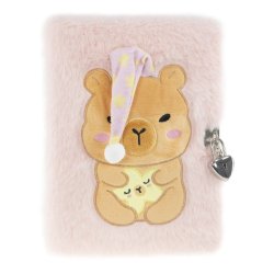 Tinka - Diary Capybara w/Night Cap w/Lock and Clamp Function