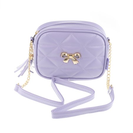 Tinka - Bag Purple w/Gold Bow Pretty Purse