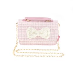 Tinka - Pretty Purse - Pink w/White Bow