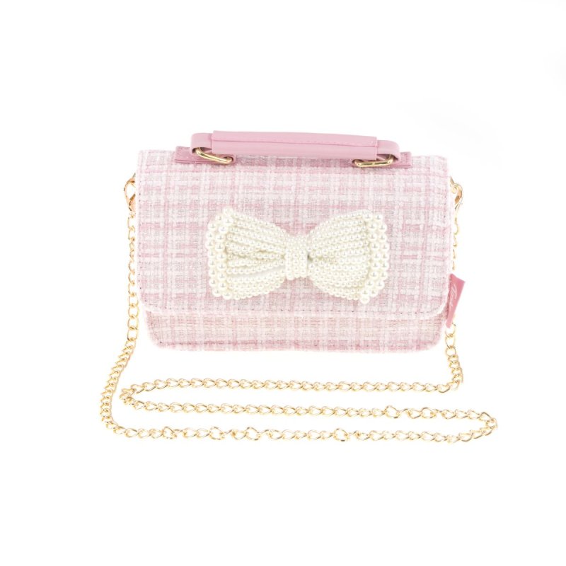 Tinka - Pretty Purse - Pink w/White Bow