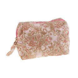 Tinka - Toiletry Bag Pink W/Pattern
