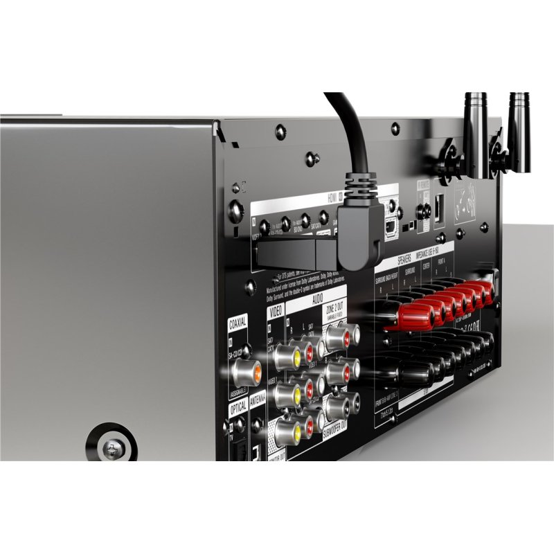 Goobay 61286 HDMI cable 2 m HDMI Type A (Standard) Black