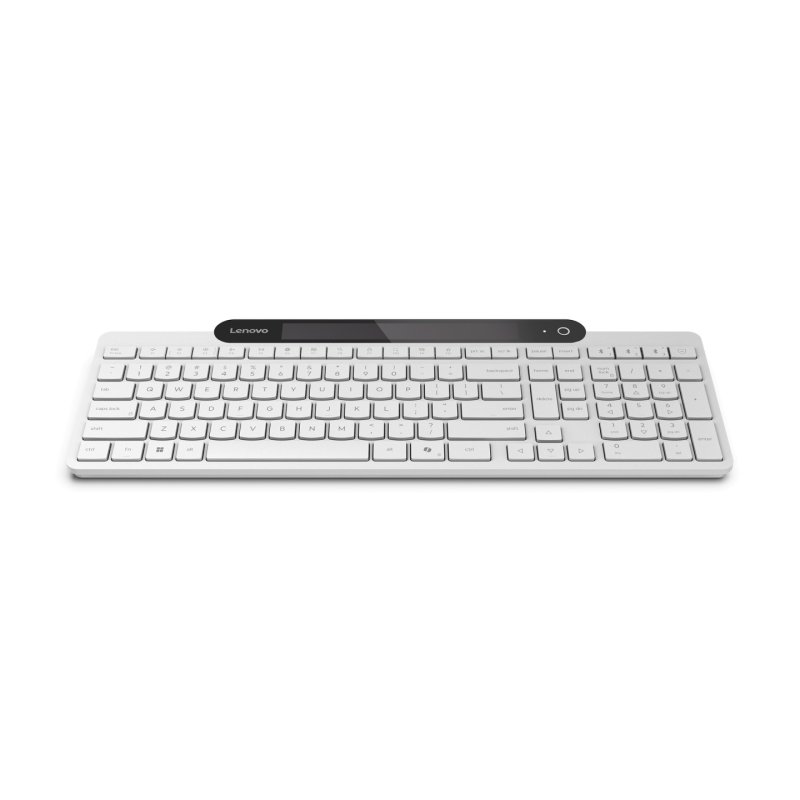 Lenovo Bluetooth-Tastatur mit Selbstladefunktion (weiß)