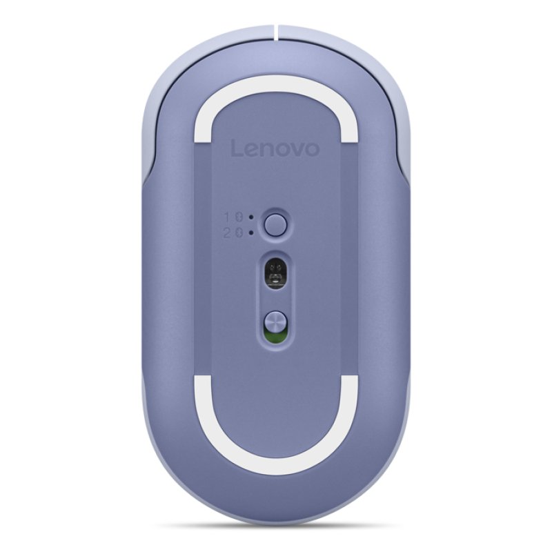 Lenovo 350 geräuschlose Bluetooth-Maus | Meta-Traubenblau
