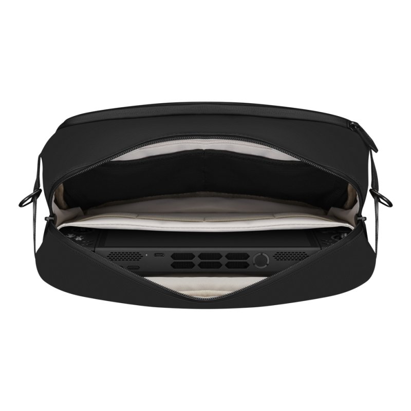 Lenovo GX41S14777 portable game console case Travel case Polyurethane (PU) Black