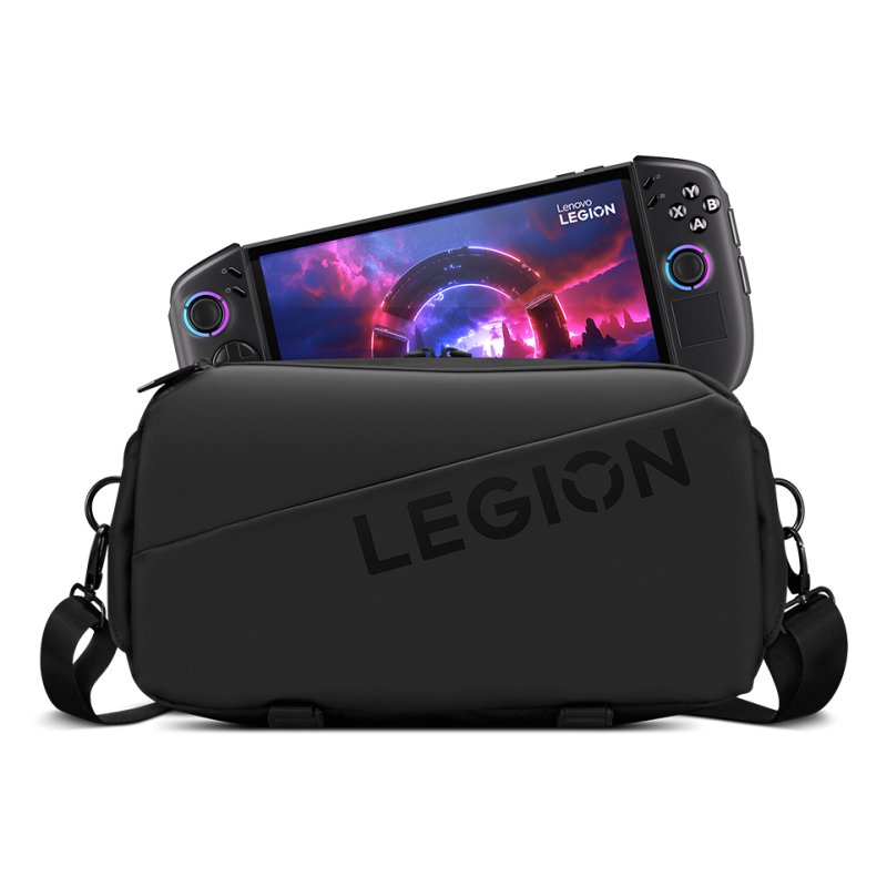 Lenovo GX41S14777 portable game console case Travel case Polyurethane (PU) Black