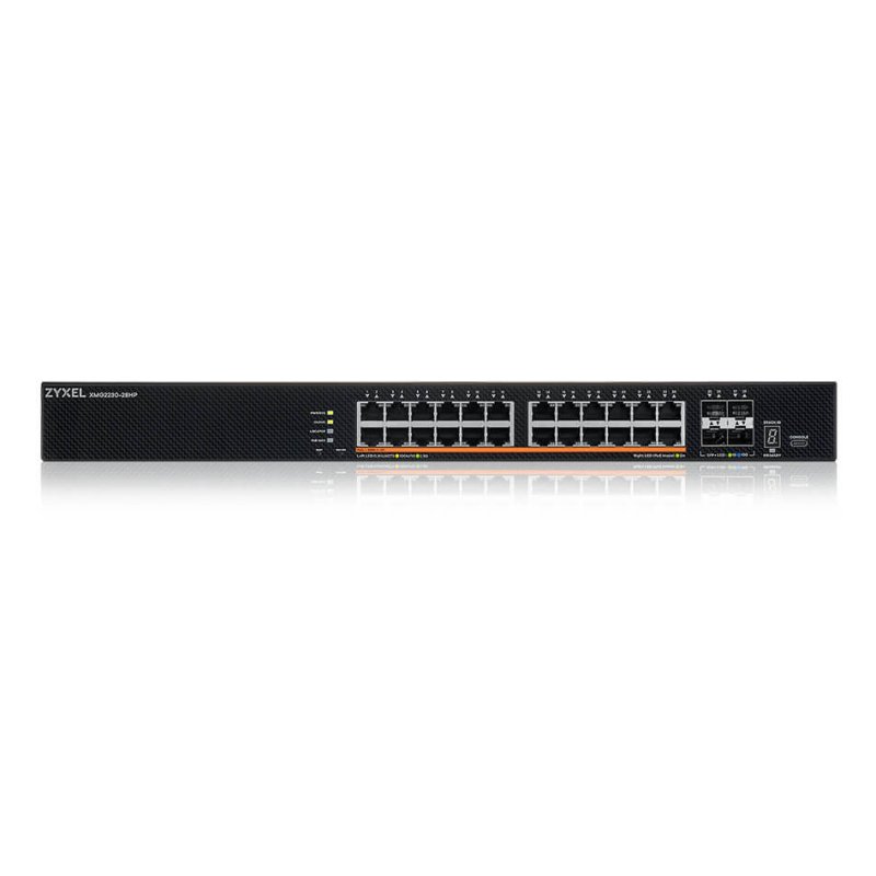 Zyxel XMG2230-28HP Managed Switch 24x 2.5 Gigabit Ethernet (PoE , max. 700W), 4x 10G SFP 