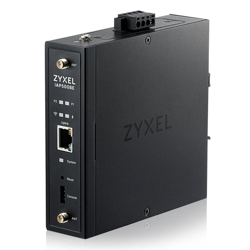 Access Point Wi-Fi 7 Zyxel IAP500BE-EU0101F BE5000 Dual Radio 2x2 MU-MIMO PoE (802.3at) Industrial AP montaż DIN