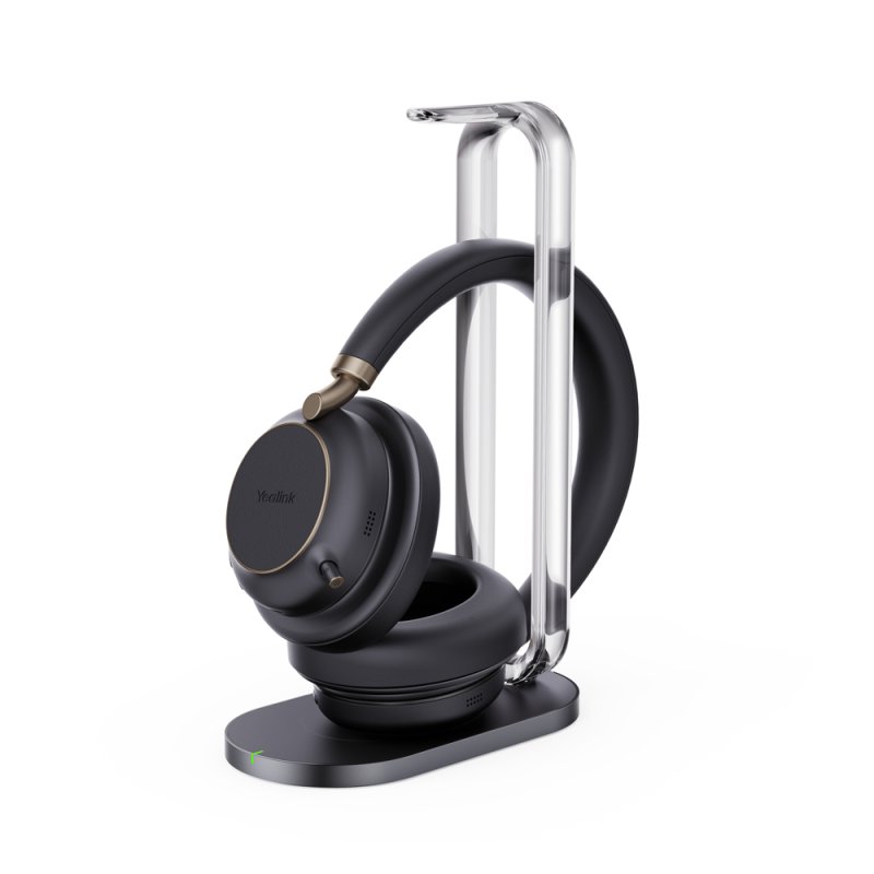 Yealink Bluetooth Headset BH76 Plus with Charging Stand UC Black USB-C/A
