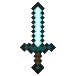 Minecraft Torch Light Sword 40 cm