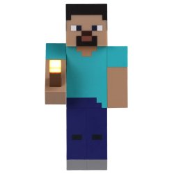 Minecraft Torch Light Steve 26 cm