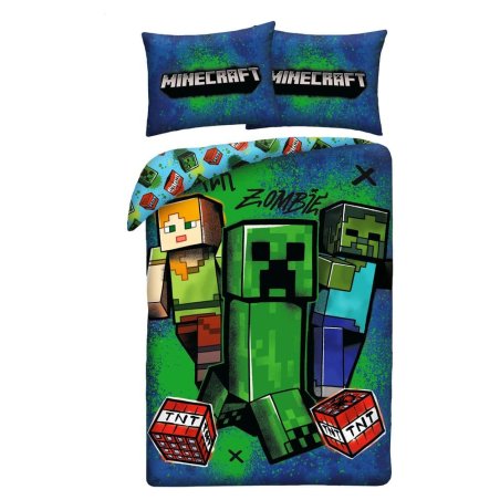 Minecraft Duvet Set Ver. 10 140 x 200 cm / 70 x 90 cm