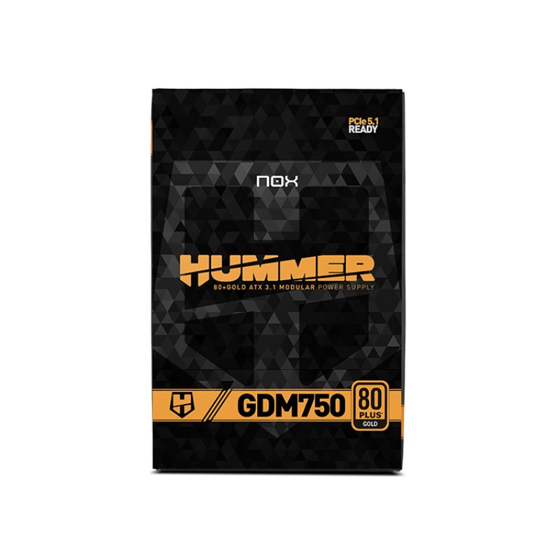 FUENTE ALIMENTACION NOX HUMMER GDM750W 80 GOLD
