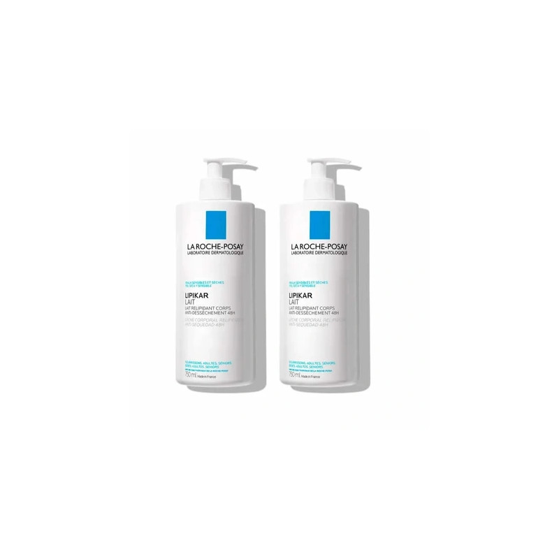 La Rocheposay Lipikar Relipidizing Body Milk 2x750ml