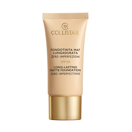 Collistar Long-Lasting Matte Foundation 30 ml Tuyau Liquide 1 Ivory