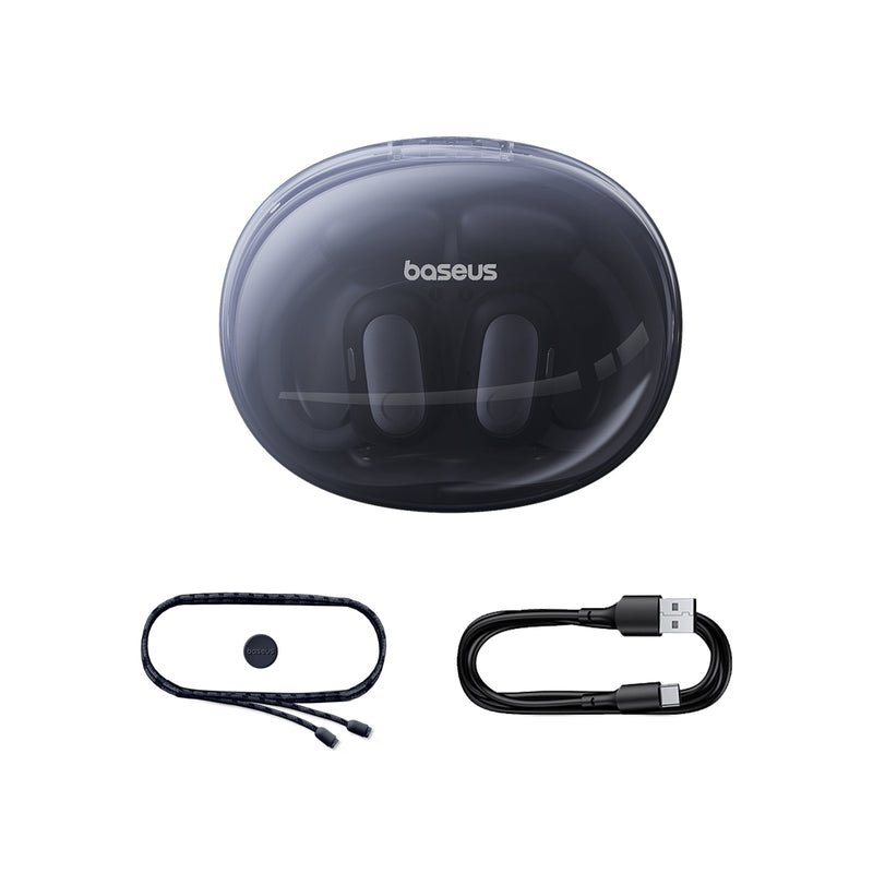 Baseus Eli Sport 1 Open-Ear TWS Earbuds Schwarz