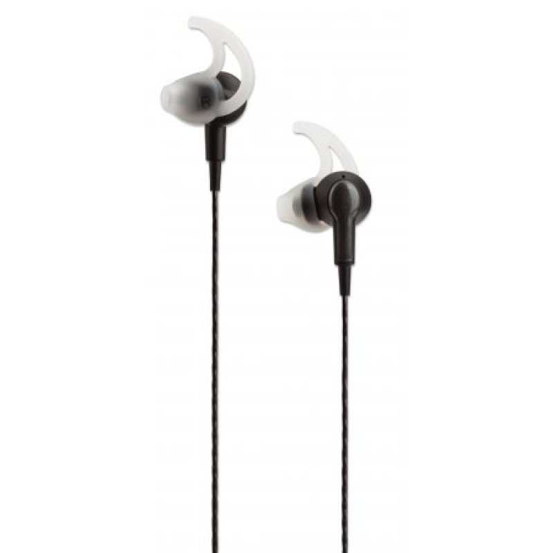 Manhattan Sport Earphones with Inline Microphone, Integrated Controls, Noise Isolating, Ear Hook for Secure Fit,