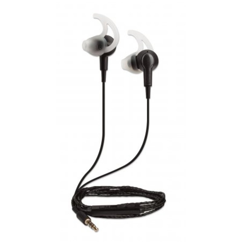 Manhattan 179607 casque Avec fil Ecouteurs Appels/Musique Noir