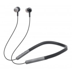 Manhattan Bluetooth In-Ear Headset with Neckband, Microphone, Integrated Controls, Sweatproof, Noise Isolating, 5 hour