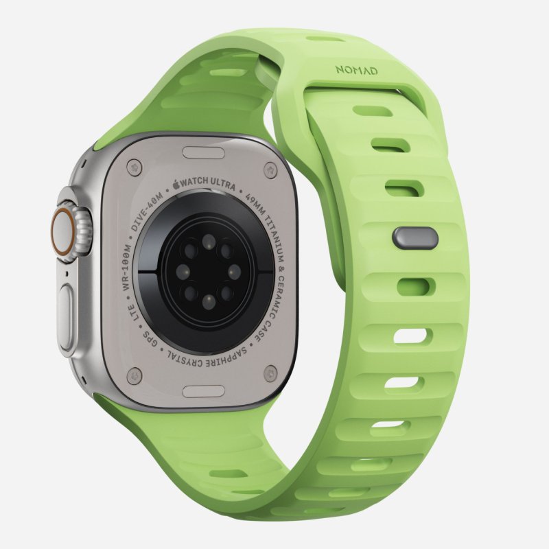 Nomad Sport Band Light Green Rubber