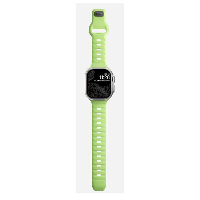 Nomad Sport Band Light Green Rubber