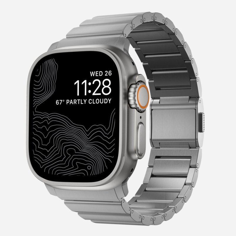 Nomad Titanium Band Bande Naturel Titane