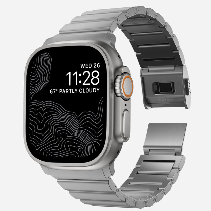 Nomad Titanium Band Bande Naturel Titane