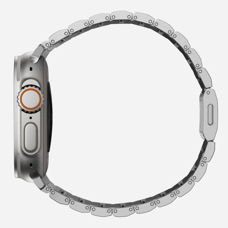 Nomad Strap Titanium Silver V2 42/44/45/49mm