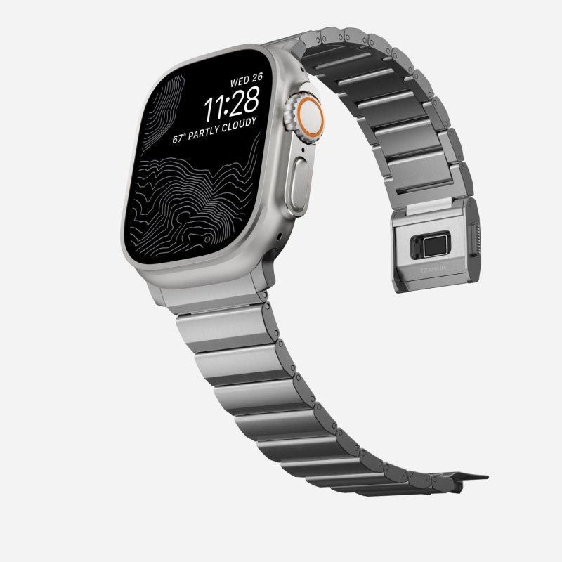 Nomad Titanium Band Bande Naturel Titane