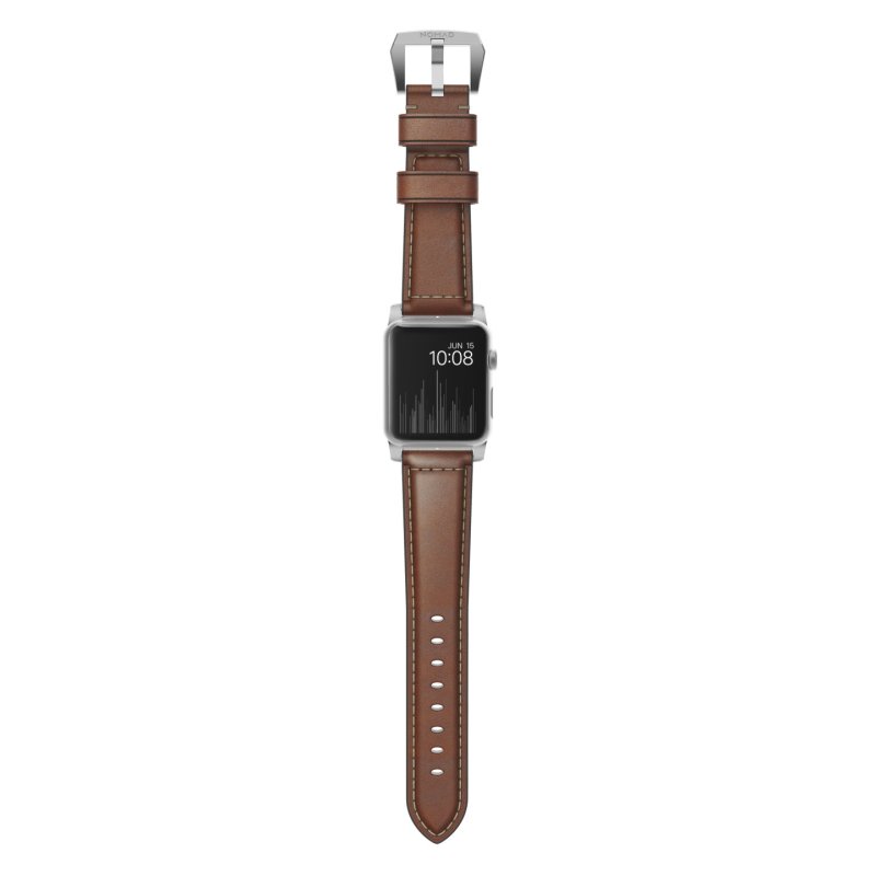 Nomad NM1A4RST00 accessoire intelligent à porter sur soi Bande Marron Cuir