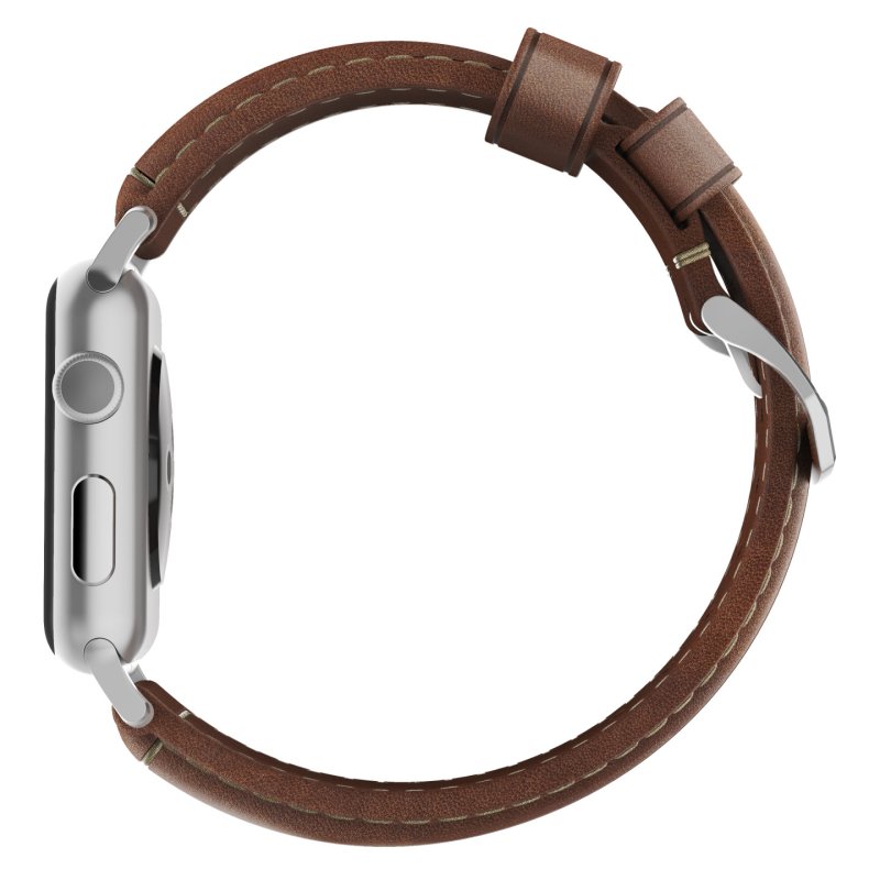 Nomad NM1A4RST00 Smart Wearable Accessories Band Brown Leather