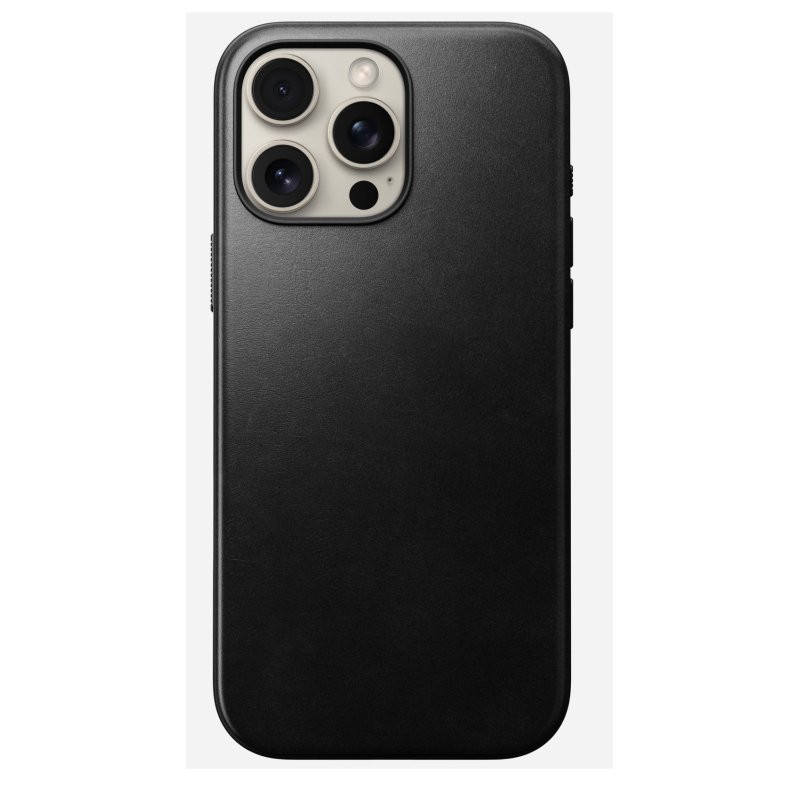 Nomad Modern Leather Case mobile phone case 17.5 cm (6.9") Cover Black