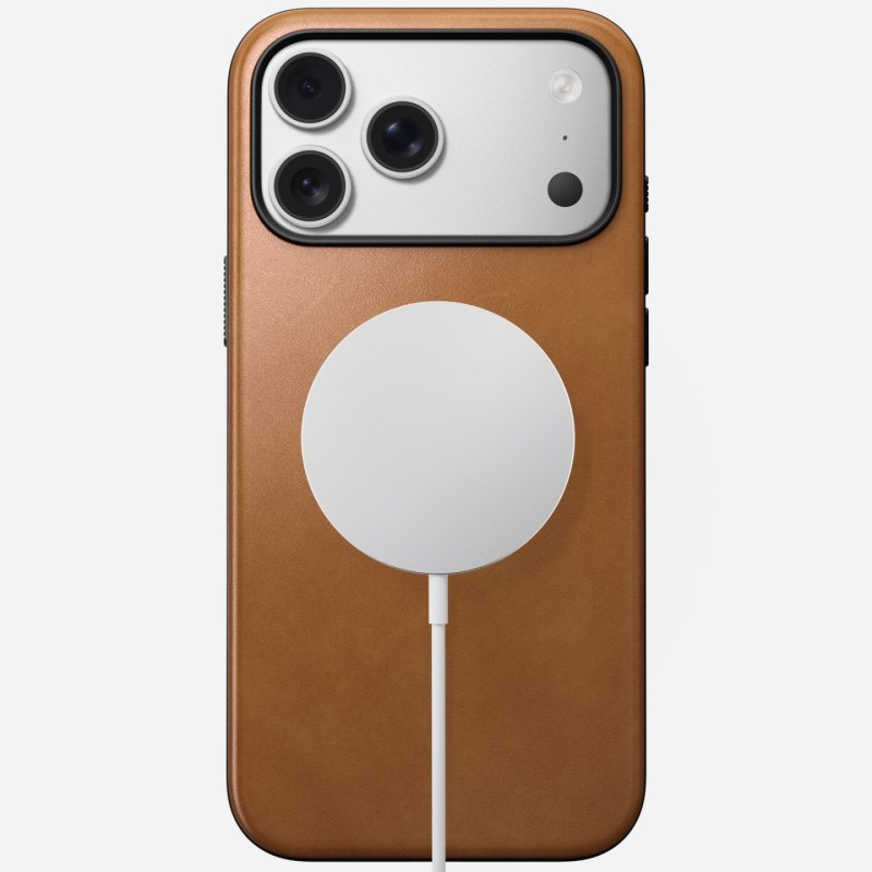Nomad Modern Leather Case iPhone 17 Pro Max English Tan