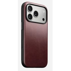 Nomad Modern Leather Case mobile phone case 16 cm (6.3") Cover Bordeaux