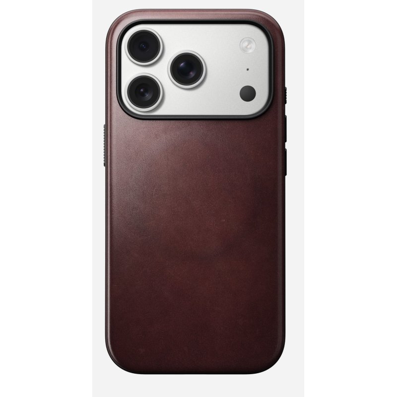 Nomad Modern Leather Case mobile phone case 16 cm (6.3") Cover Bordeaux