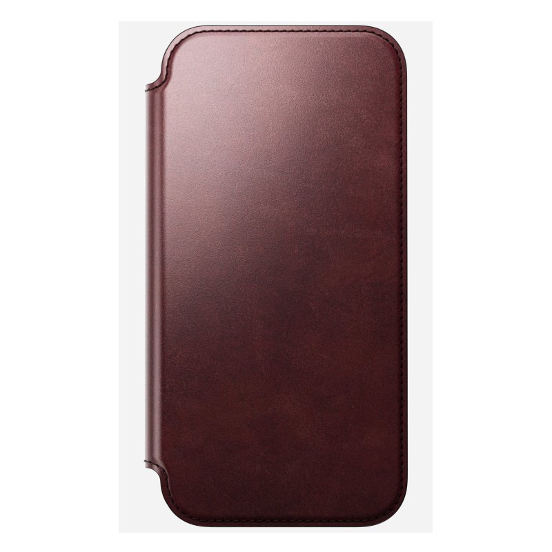 Nomad Modern Leather Folio iPhone 17 Pro Max Burgundy H.
