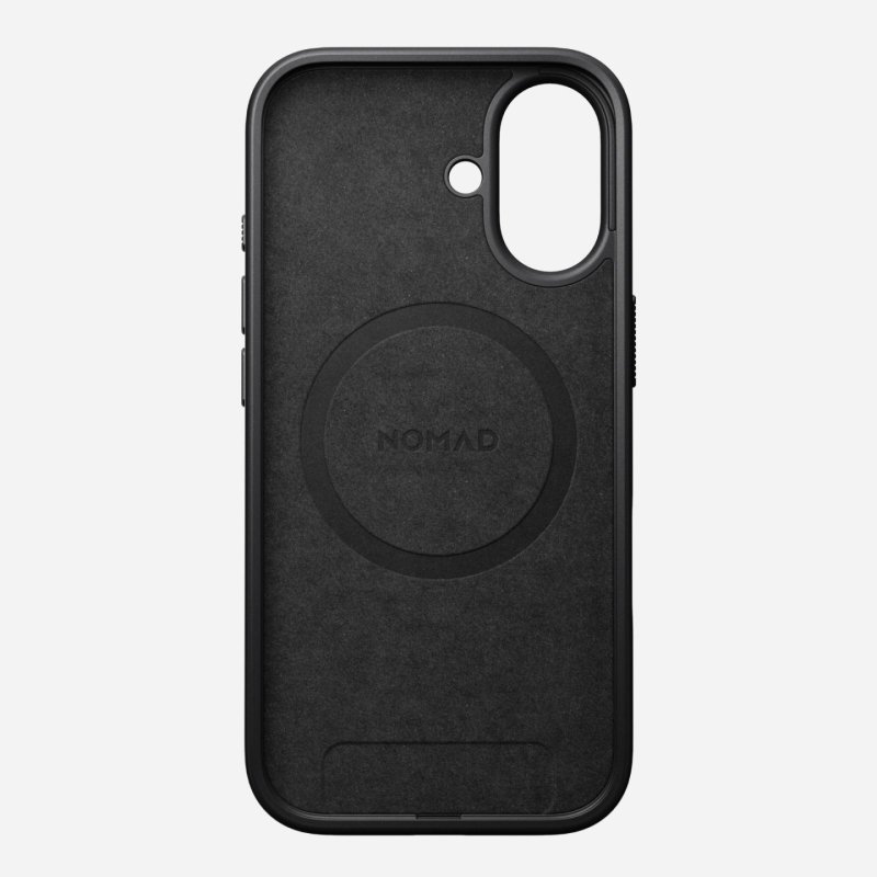 Nomad Modern Leather Case mobile phone case 16 cm (6.3") Cover Black