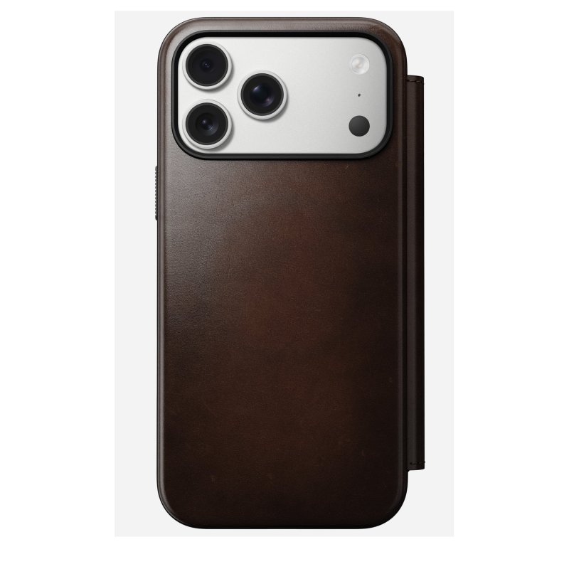 Nomad Modern Leather Folio coque de protection pour téléphones portables 16 cm (6.3") Marron