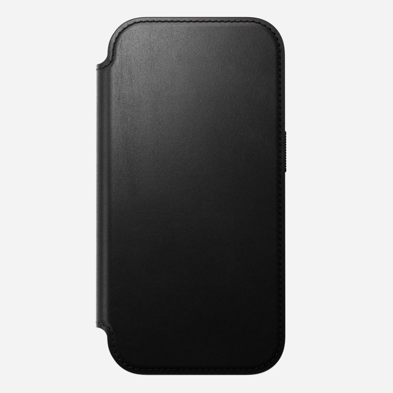 Nomad Modern Leather Folio coque de protection pour téléphones portables 16 cm (6.3") Noir