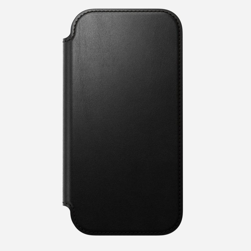 Nomad Modern Leather Folio coque de protection pour téléphones portables 16 cm (6.3") Noir