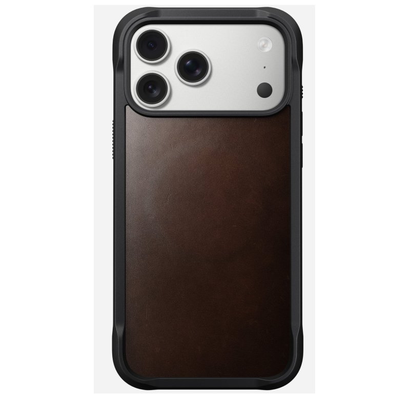Nomad Rugged Leather Case mobile phone case 17.5 cm (6.9") Cover Brown