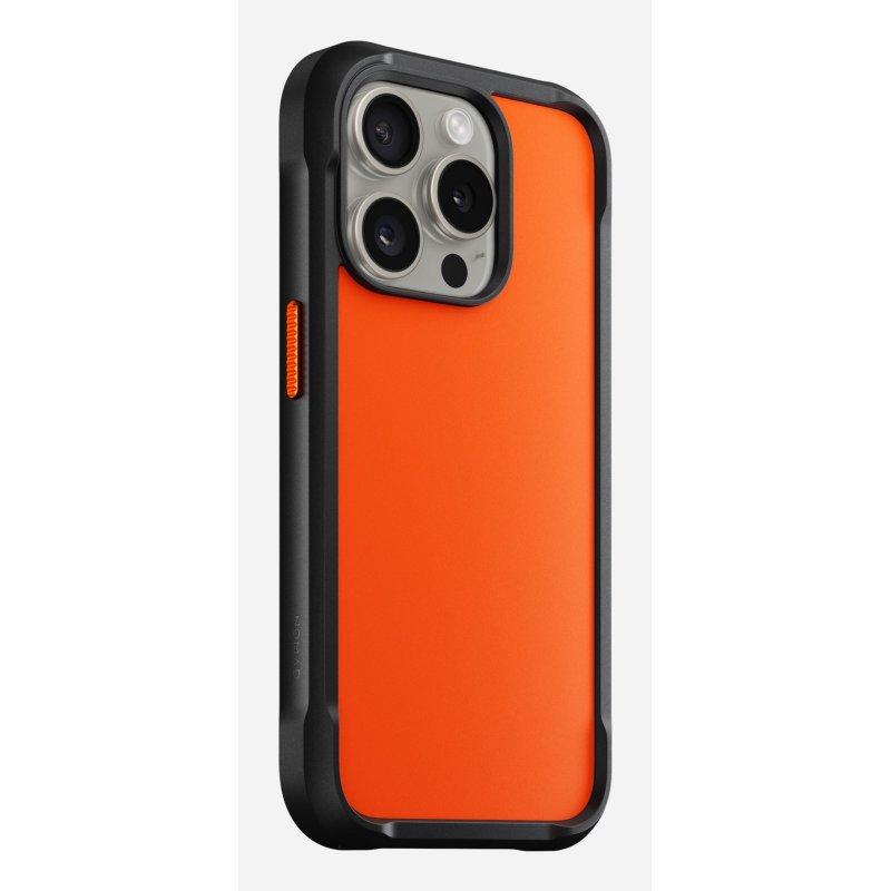 Nomad Rugged Case iPhone 15 Pro Ultra Orange