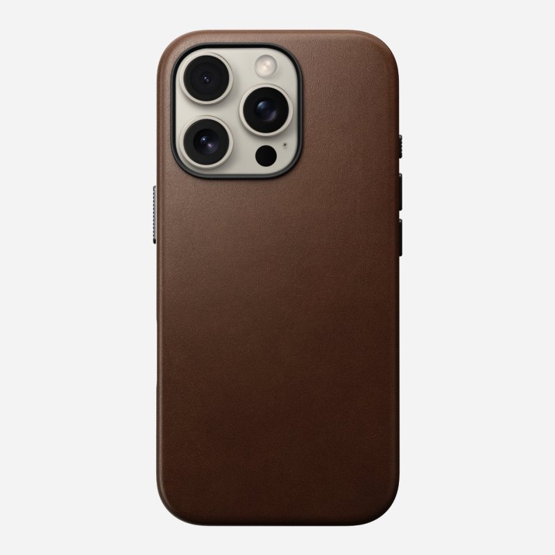 Nomad NM01392385 mobile phone case 16 cm (6.3") Cover Brown