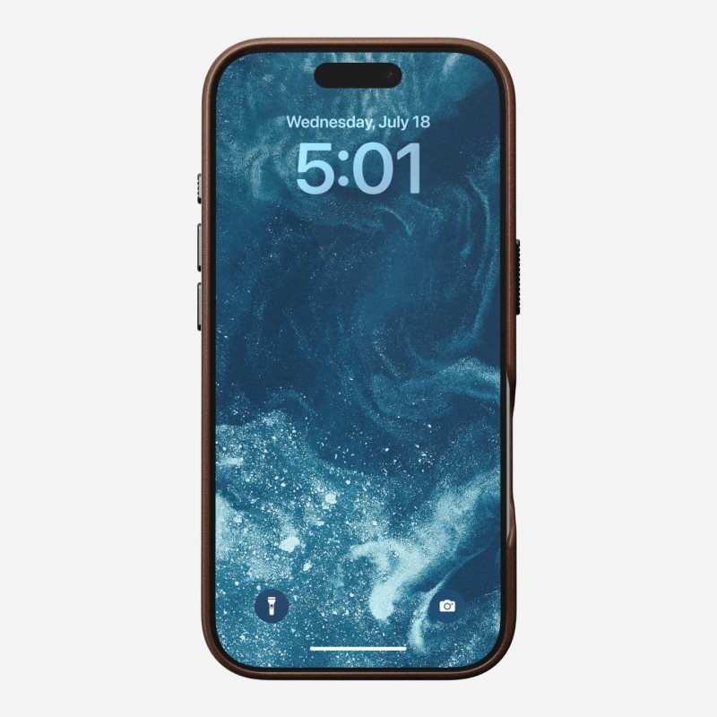 Nomad NM01392385 coque de protection pour téléphones portables 16 cm (6.3") Housse Marron