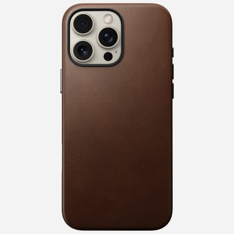 Nomad NM01389385 mobile phone case 17.5 cm (6.9") Cover Brown