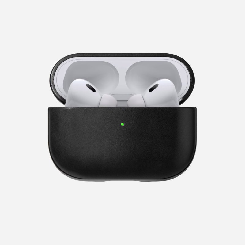 Nomad Modern Leather Case Airpods Pro 2 Black